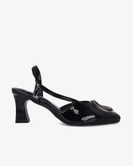 Giày Sandal Hạnh Dung Bít Mũi Khóa Vuông HD11101AV