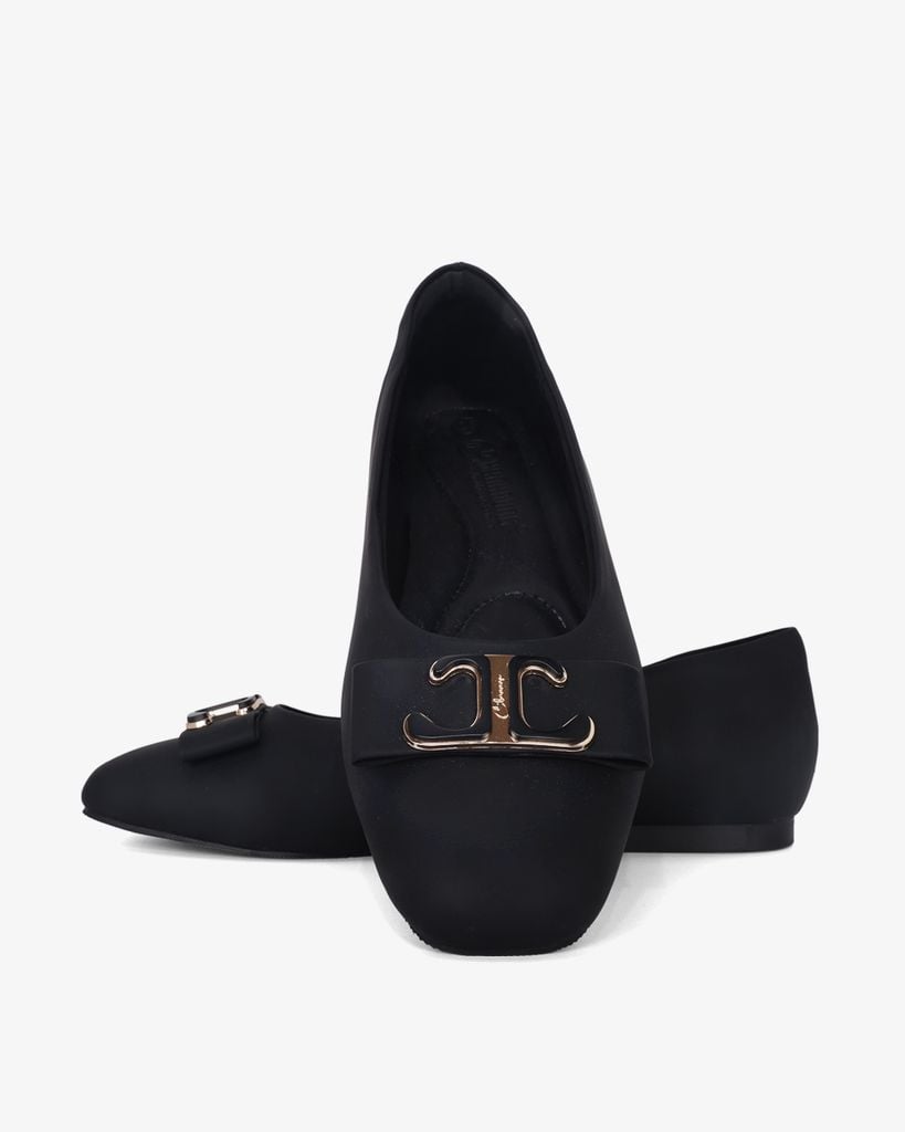 Giày Búp Bê Hạnh Dung Quai Ngang Khóa HD11103AV