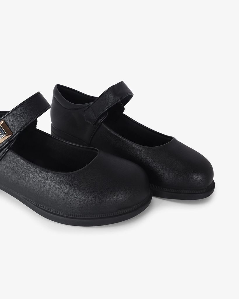 Giày Cao Gót Hạnh Dung Mũi Tròn Quai Dán HD11104AV