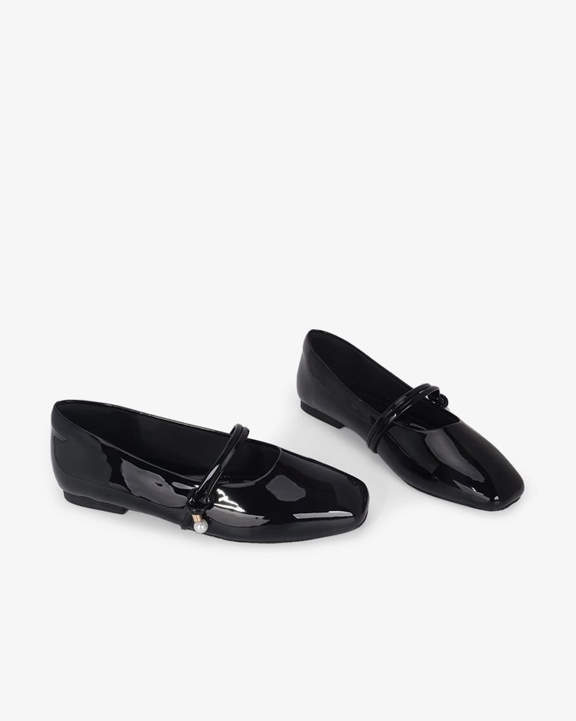 Giày Búp Bê Hạnh Dung Quai Đôi Mảnh HD11105AV