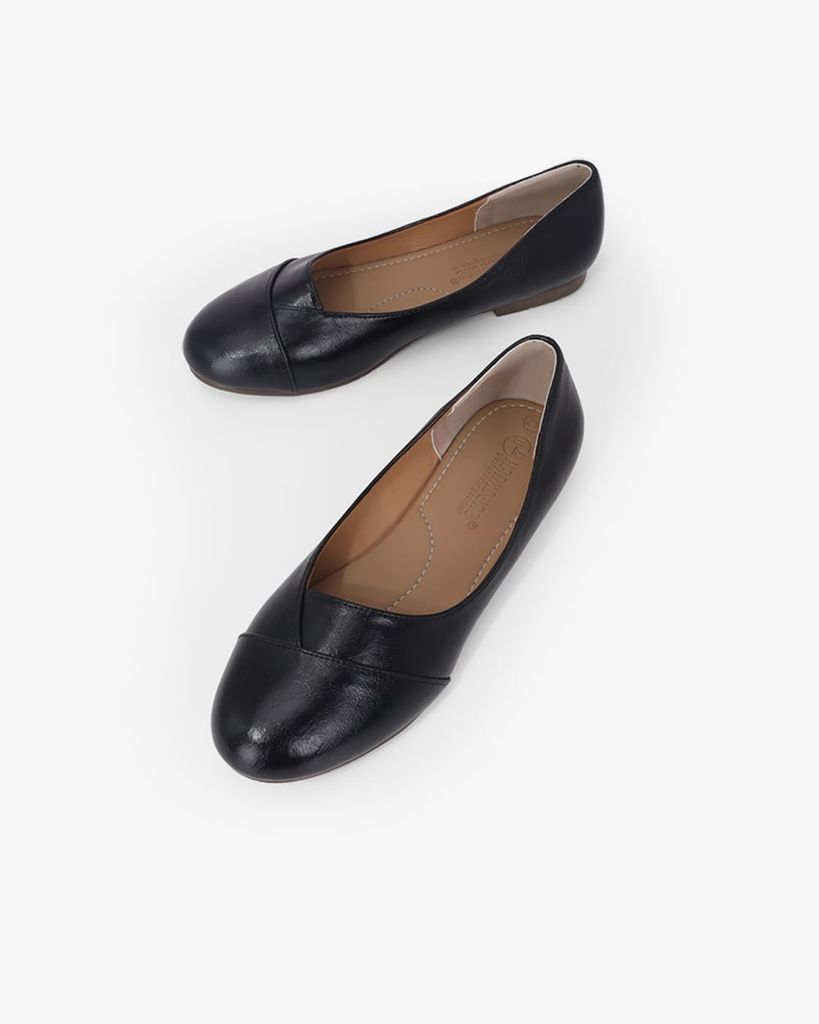 Giày Búp Bê Hạnh Dung Đắp Chéo HD11107AV