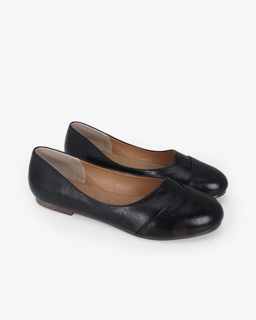 Giày Búp Bê Hạnh Dung Đắp Chéo HD11107AV