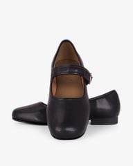 Giày Búp Bê Hạnh Dung Mũi Vuông Trơn HD11109AV