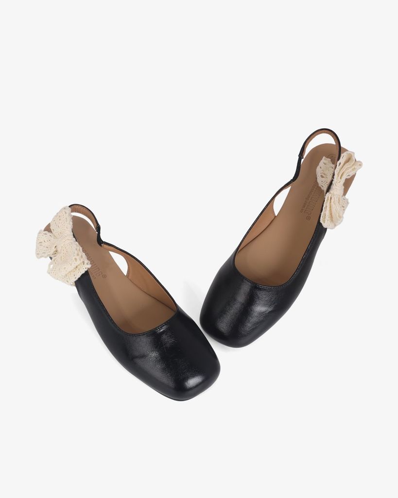 Sandal Hạnh Dung Bít Mũi Quai Nơ HD11110AV