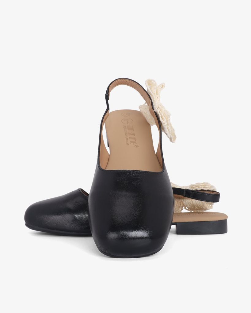 Sandal Hạnh Dung Bít Mũi Quai Nơ HD11110AV