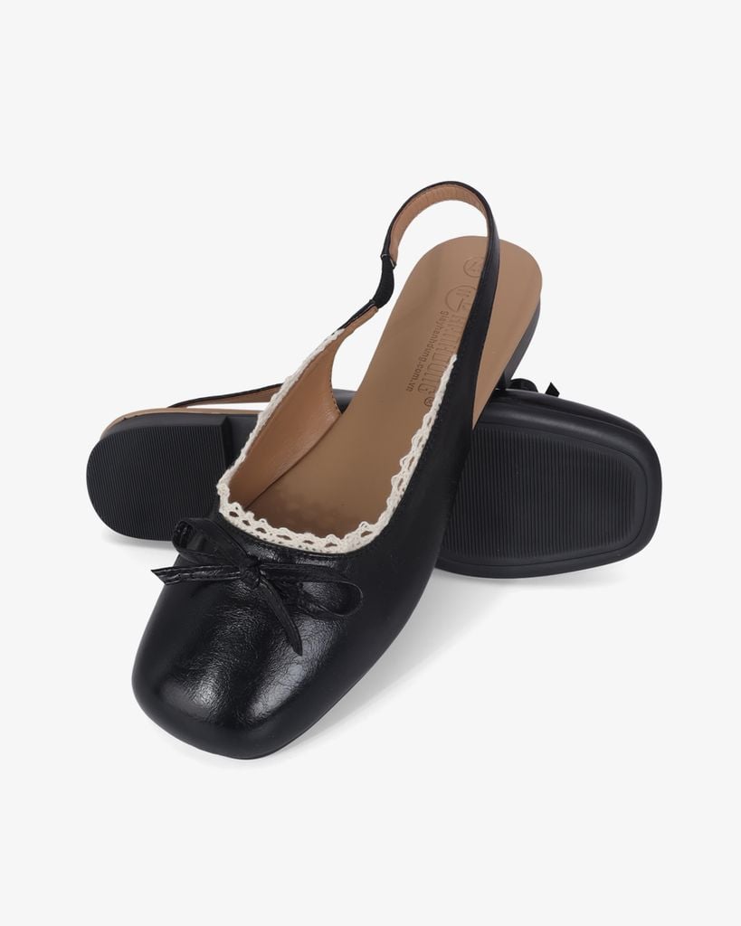 Sandal Hạnh Dung Bít Mũi Nơ HD11111AV