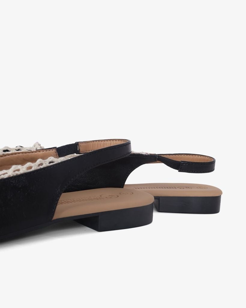 Sandal Hạnh Dung Bít Mũi Nơ HD11111AV