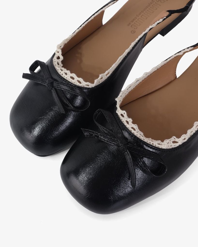 Sandal Hạnh Dung Bít Mũi Nơ HD11111AV