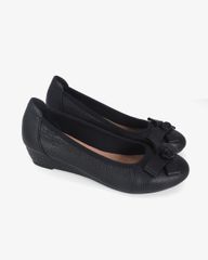 Giày Đế Xuồng Hạnh Dung Nơ Hoa HD11113AV