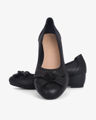 Giày Đế Xuồng Hạnh Dung Nơ Hoa HD11113AV