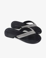 Dép Xẹp Hạnh Dung Quai Kẹp Xoàn HD11115AV