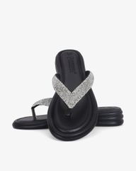 Dép Xẹp Hạnh Dung Quai Kẹp Xoàn HD11115AV