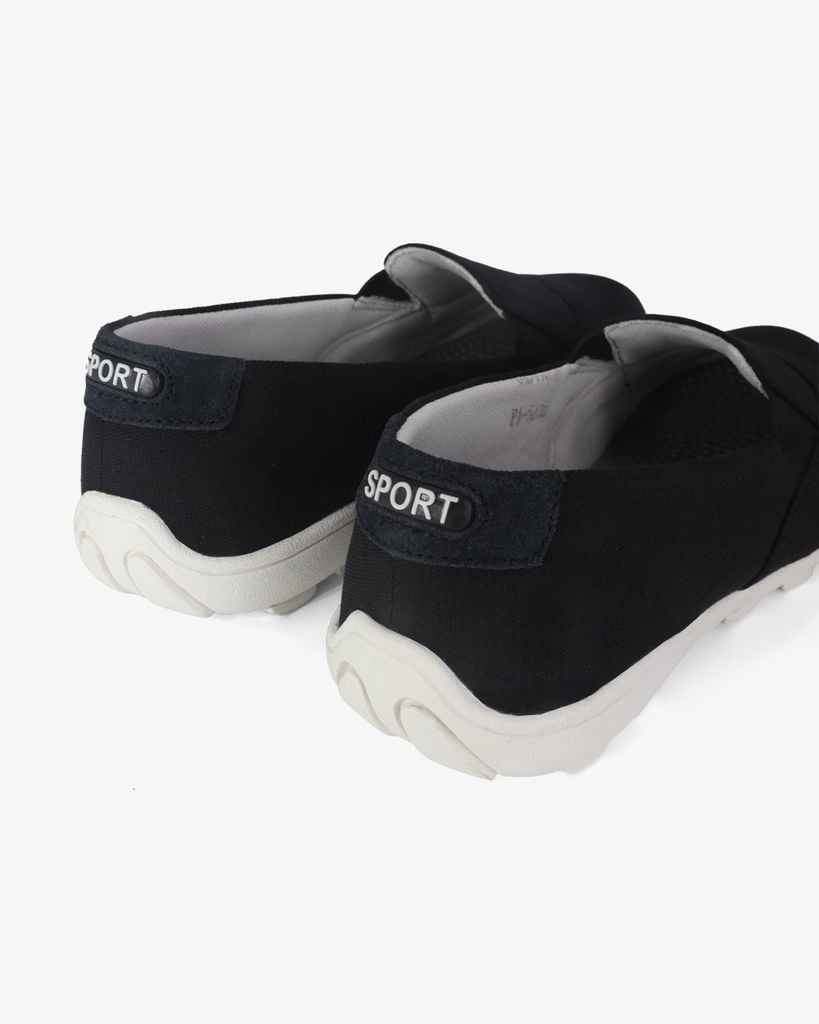 Giày Bata Hạnh Dung Mũi May Vòng Cung HD11116AV