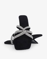 Dép Cao Gót Hạnh Dung Quai Xoàn Chéo HD11120AV