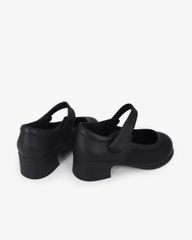 Giày Cao Gót Hạnh Dung Đục Lỗ Caro HD11124AV