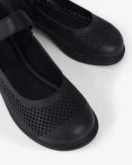 Giày Cao Gót Hạnh Dung Đục Lỗ Caro HD11124AV