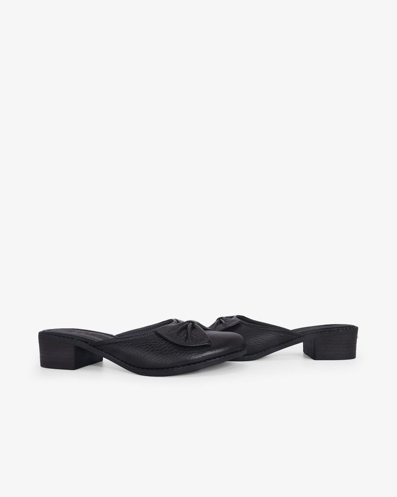 Dép Bít Mũi Hạnh Dung Nơ To HD11126AV