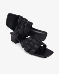 Dép Cao Gót Hạnh Dung Ba Quai Đắp Ngang HD11129AV