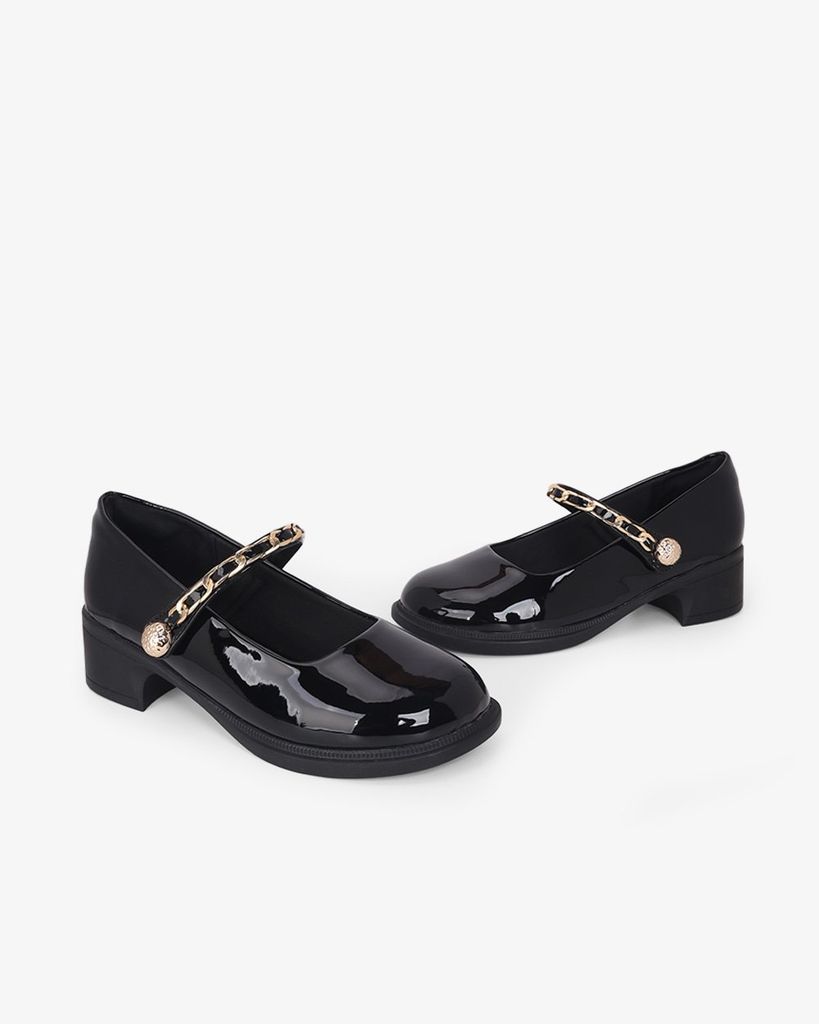 Giày Cao Gót Hạnh Dung Quai Xích Dán HD11134AV