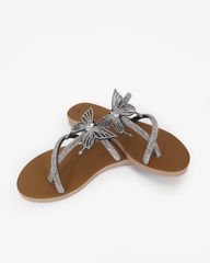 Dép Xẹp Hạnh Dung Quai Kẹp Xoàn HD11135AV