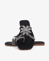 Dép Xẹp Hạnh Dung Quai Kẹp Hoa Xoàn Xoắn HD11139AV