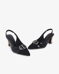 Giày Sandal Hạnh Dung Hai Màu Khóa Tròn HD11140AV