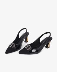 Giày Sandal Hạnh Dung Hai Màu Khóa Tròn HD11140AV