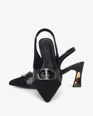 Giày Sandal Hạnh Dung Hai Màu Khóa Tròn HD11140AV