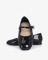 Giày Búp Bê Hạnh Dung Si Bóng HD11143AV