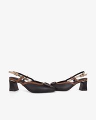 Giày Sandal Hạnh Dung Khóa Đôi Bo Tròn HD11147AV