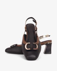 Giày Sandal Hạnh Dung Khóa Đôi Bo Tròn HD11147AV