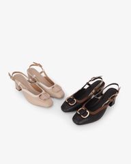 Giày Sandal Hạnh Dung Khóa Đôi Bo Tròn HD11147AV