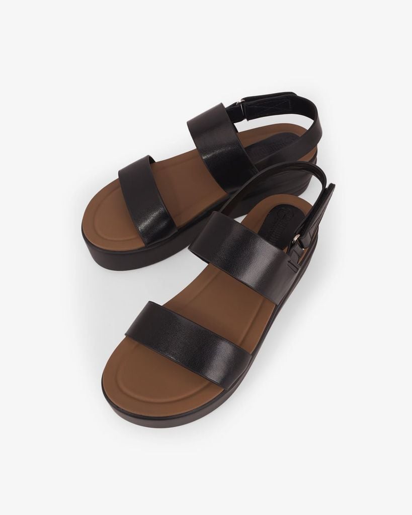 Sandal Đế Xuồng Hạnh Dung Bánh Mì Quai Ngang Bản To HD11149AV