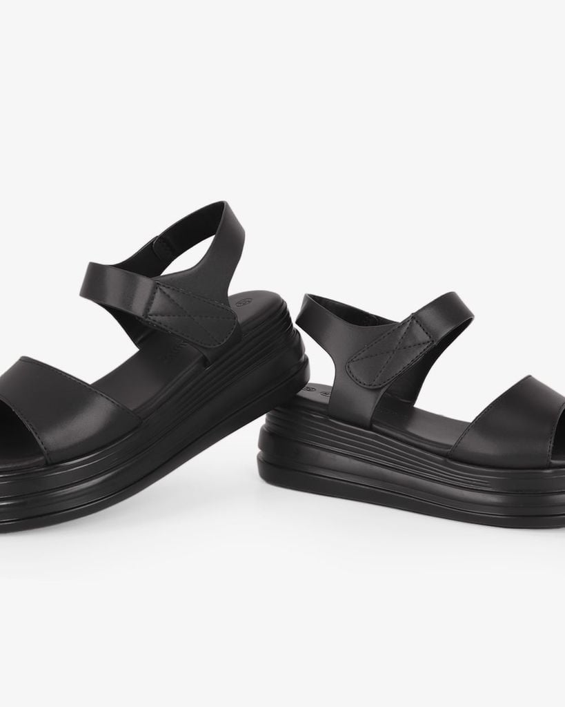 Sandal Đế Xuồng Hạnh Dung Quai Ngang Cong HD11150AV