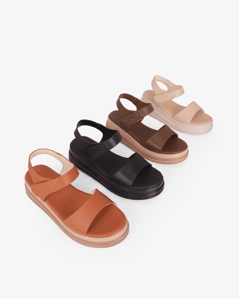 Sandal Đế Xuồng Hạnh Dung Quai Ngang Cong HD11150AV