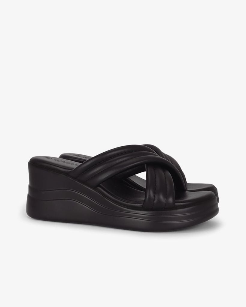 Dép Đế Xuồng Hạnh Dung Quai Đan Chéo HD11151AV