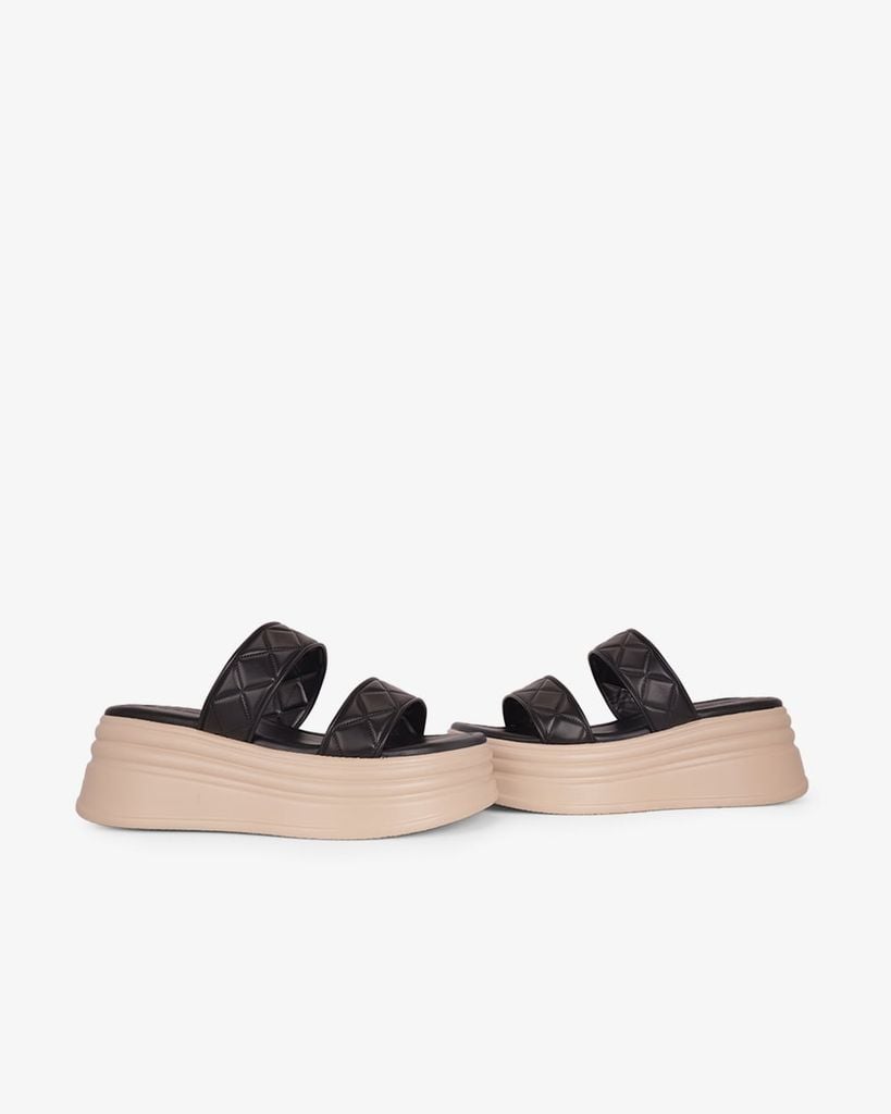 Dép Đế Xuồng Hạnh Dung Hai Quai Ngang May HD11152AV