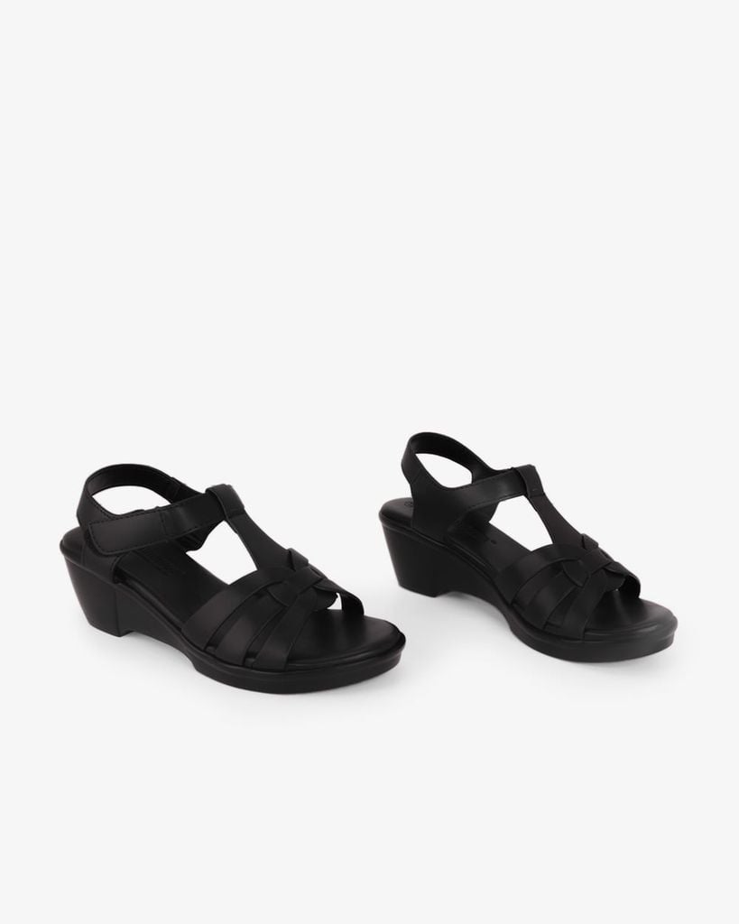 Sandal Đế Xuồng Hạnh Dung Ba Quai Đan Nối T HD11154AV