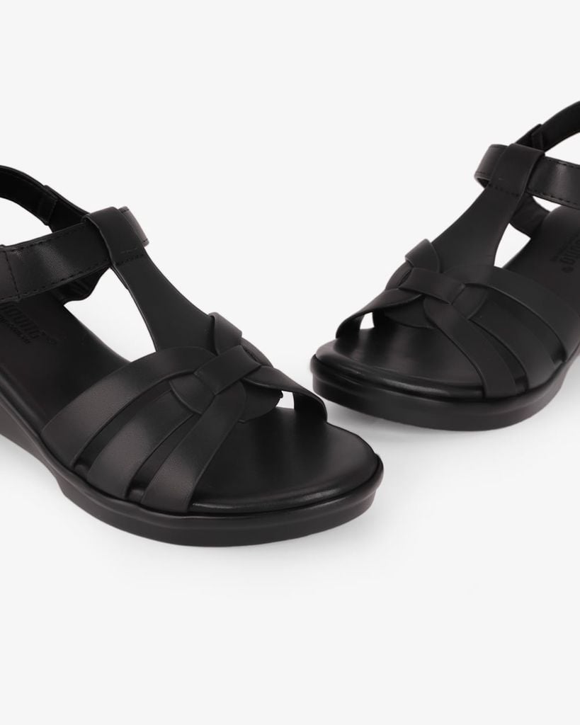 Sandal Đế Xuồng Hạnh Dung Ba Quai Đan Nối T HD11154AV