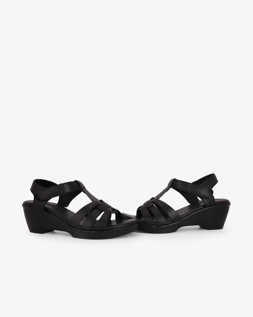 Sandal Đế Xuồng Hạnh Dung Ba Quai Đan Nối T HD11154AV