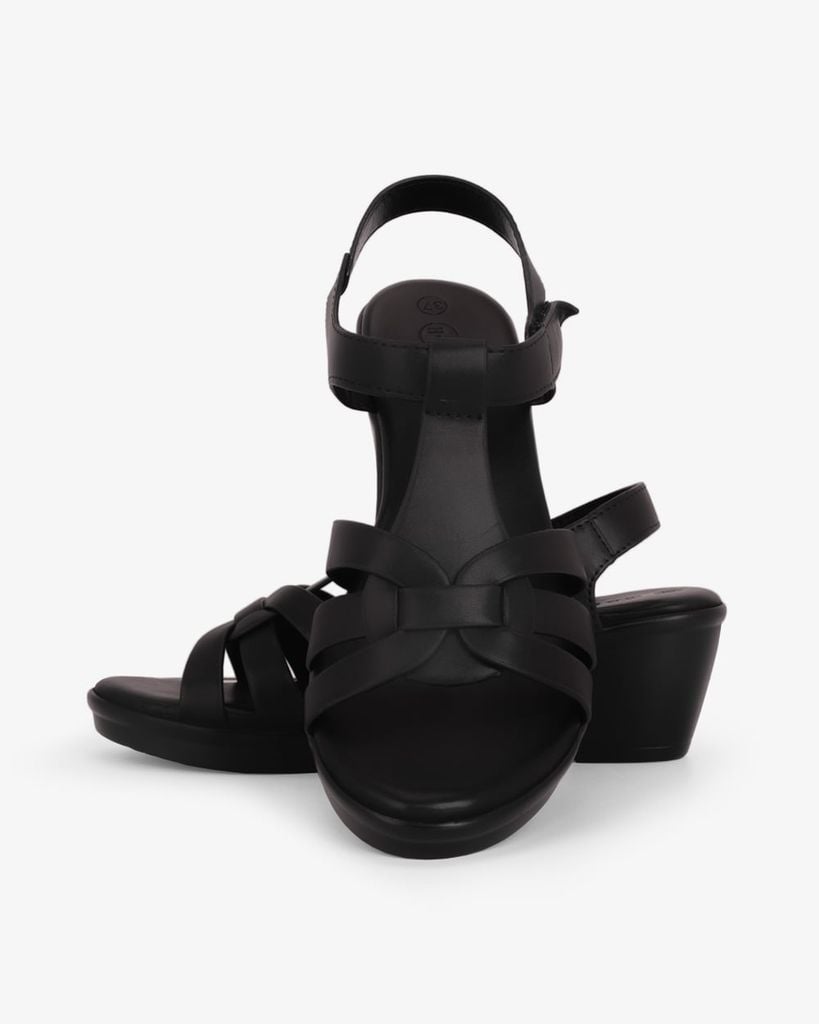 Sandal Đế Xuồng Hạnh Dung Ba Quai Đan Nối T HD11154AV