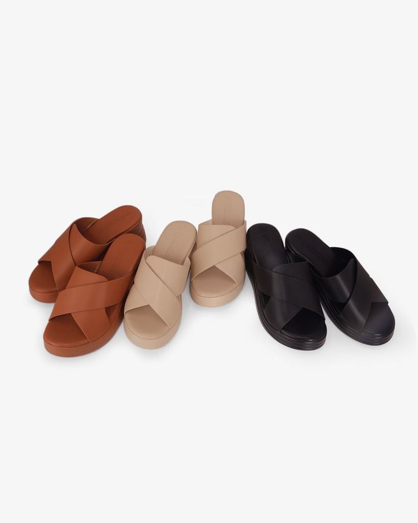 Dép Đế Xuồng Hạnh Dung Quai Bản To Đắp HD11155AV