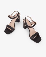 Sandal Hạnh Dung Cao Gót Quai Ngang Mảnh HD11158AV