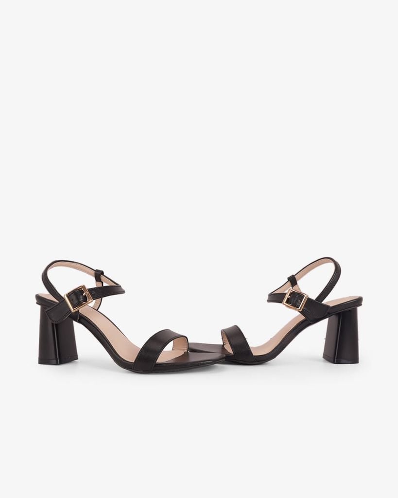 Sandal Hạnh Dung Cao Gót Quai Ngang Mảnh HD11158AV