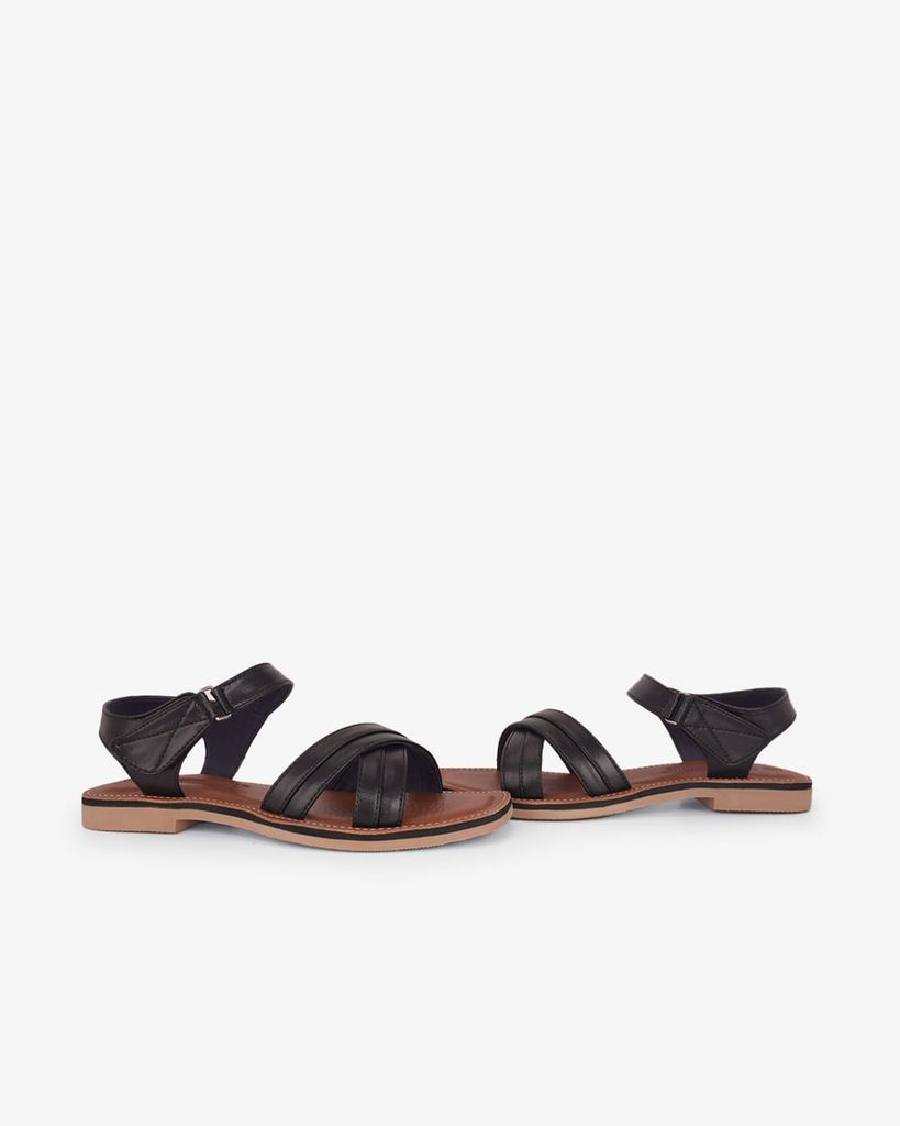 Sandal Đế Xẹp Hạnh Dung Quai Đan Chéo HD11159AV