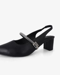Sandal Cao Gót Hạnh Dung Gót Trụ Mũi Nhọn HD1115AV