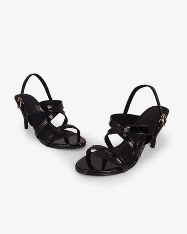 Sandal Hạnh Dung Cao Gót Dây Đan Chéo HD11160AV