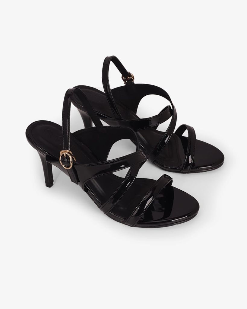 Sandal Hạnh Dung Cao Gót Dây Đan Chéo HD11160AV