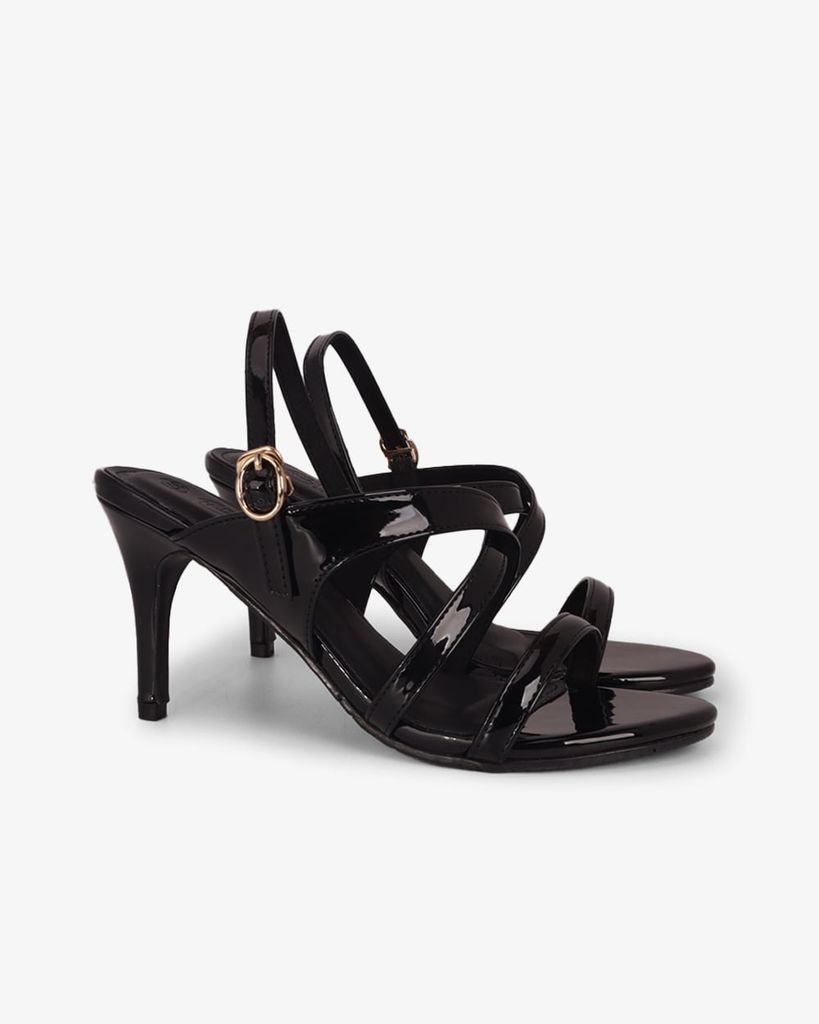 Sandal Hạnh Dung Cao Gót Dây Đan Chéo HD11160AV