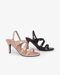 Sandal Hạnh Dung Cao Gót Dây Đan Chéo HD11160AV